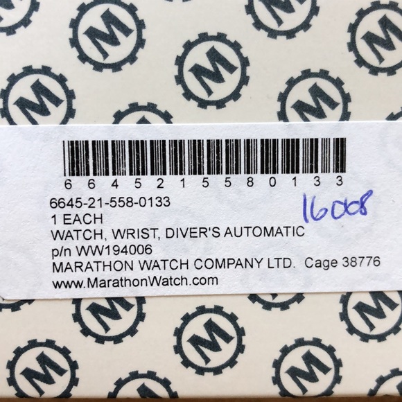 Marathon Search and Rescue Diver’s Automatic (GSAR) US Government Edition - Picture 5 of 5